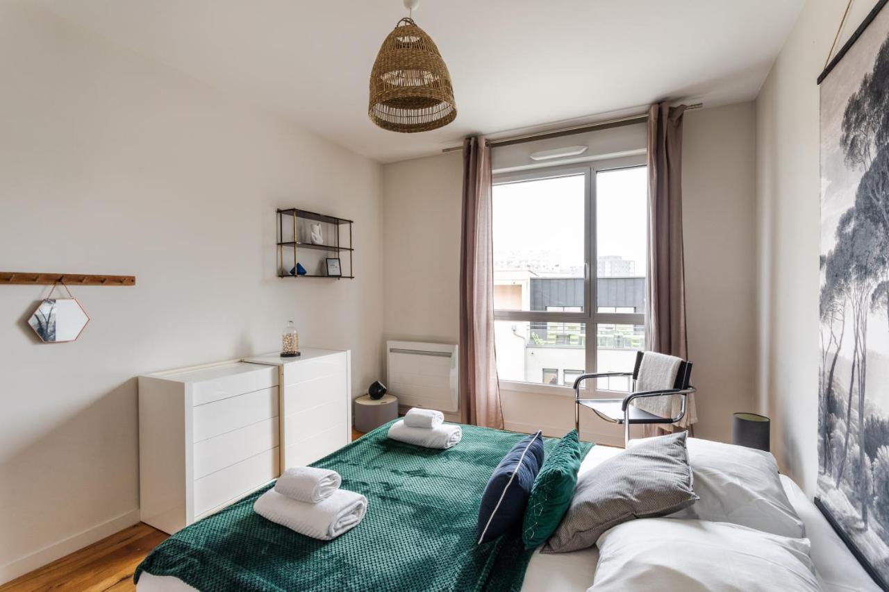 Le Vilona - T3 Moderne Avec Parking Prive Apartment แรนส์ ภายนอก รูปภาพ